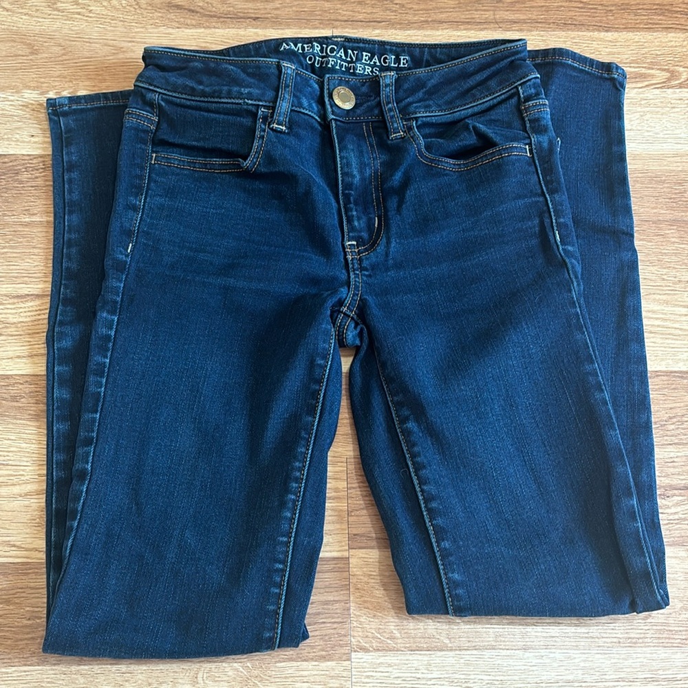 AE Super Stretch Denim Jeggings
